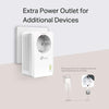 TP-LInk TL-PA7017P KIT AV1000 Gigabit Passthrough Powerline Starter Kit
