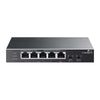 TP-LInk TL-SG1005P-PD 5 Port Gigabit Desktop Switch with 1 Port PoE In and 4 out