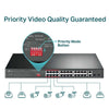 TP-LInk TL-SL1226P TP Link 24-Port + 2-Port Gigabit Uplink PoE Switch 250W