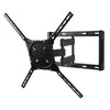 Full-Motion Tilting Wall Mount 42" - 75" Black Maximum Weight 48kg