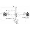 XStream Twin Arm Desk Mount