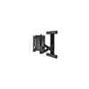 Universal low-profile in-wall swing arm mount 30" - 50" max weight 56.7kg - Black