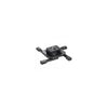 Universal RPA mini projector mount max weight 11.3kg - Black Includes All-Points security