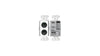 Wall-Mounted Mic/Line Dante Interface 0x2 - White - 7 Year Warranty
