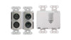 Wall-Mounted Bi-Directional Mic/Line Dante Interface 2 x 2 7 Year Warranty