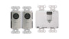 Wall-Mounted Bi-Directional Mic/Line Dante Interface 2 x 2 7 Year Warranty