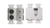 Wall-Mounted Bi-Directional Mic/Line Dante Interface 4 x 4 7 Year Warranty