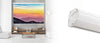 Manual Pull Down 170cmx 95.5cm Viewing Area 77" diagonal 16:9 Format Matte White - Black Borders Diplomat Manual Series