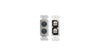 Dual XLR 3-pin Female Jacks on Decora&reg; Wall Plate - Stainless Steel - 7 Year Warranty