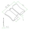 Ergo Laptop Stand ERG0025 White