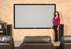 Fixed Frame 203cm x 152cm Viewing Area 100" Diagonal 4:3 Format Black Frame ezFrame
