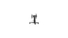 Single column electric floor lift on wheels with easy mount brackets