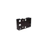 Universal flat panel tilt wall mount with CPU storage 26" - 40" max weight 45.4kg - Black