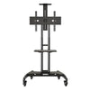 Mobile Height Adjustable Trolley for 32" to 75" LCD/LED Displays